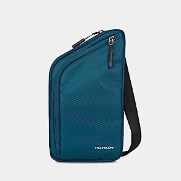 Travelon Bags Travelon Slim Crossbody Bag Blue Poshmark
